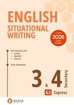 Cover of Zespa Learning's free O-Level English Situational Writing notes for Secondary 3 and 4 Express students
