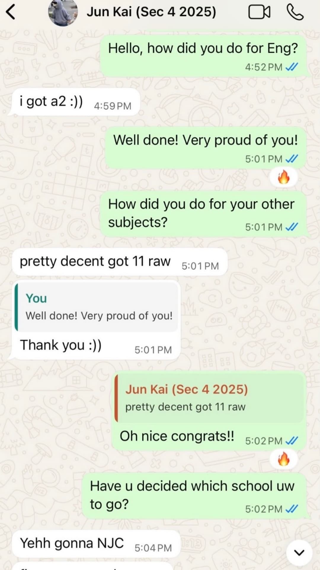 Zespa Learning student result proof 17