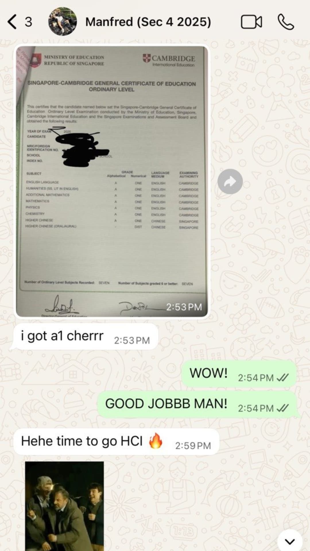 Zespa Learning student result proof 6